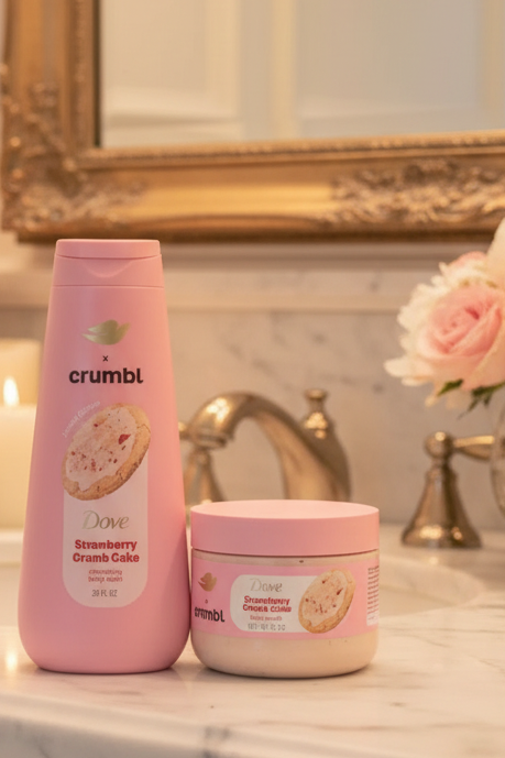 Body wash y crema exfoliante humectante